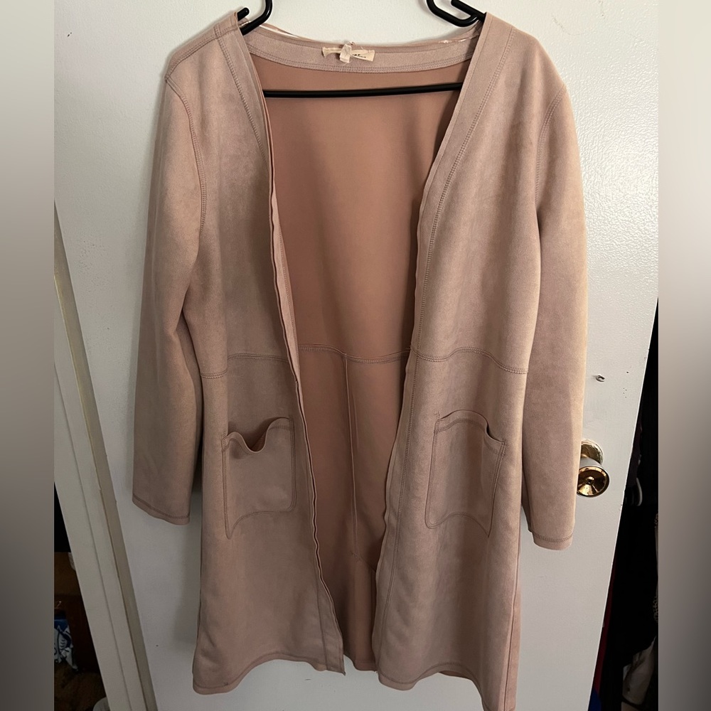 Light pink dress coat